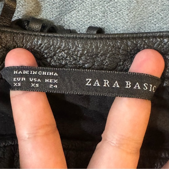 Zara Black Fringe Mini Skirt
#1157 - Picture 7 of 8